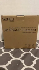 SUNLU 3D PRINTER FILAMENT - BLACK Open never used