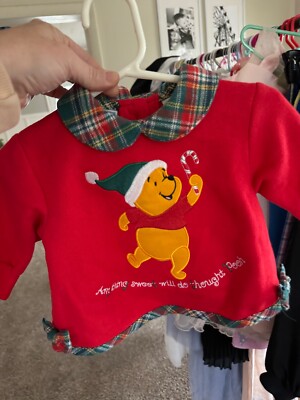 white christmas dresses Disney's Winnie The Pooh Collection by Unique Vintage Pooh & Tigger Ha main image 1
