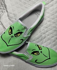 Womens Shoes Size 8 Grinch Inspired