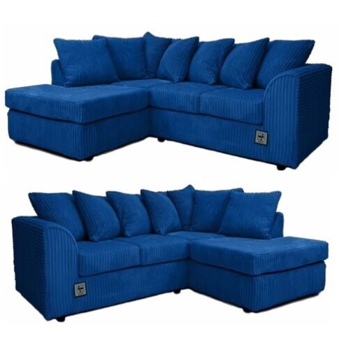 DYLAN CORNER SOFA IN JUMBO CORD FABRIC - Picture 9 of 13
