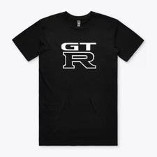 NISSAN GTR Shirt T-Shirt Tshirt Racing Sport Gift R33 R34 R35 Gift GT-R Tee