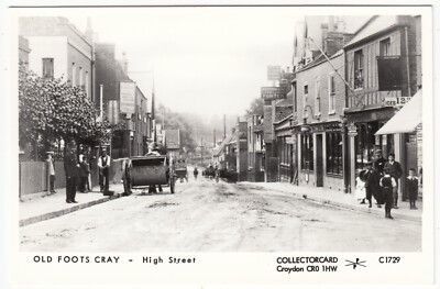 London; Old Foots Cray, High Street Repro PPC, unbespielt, von Pamlin, um 1729