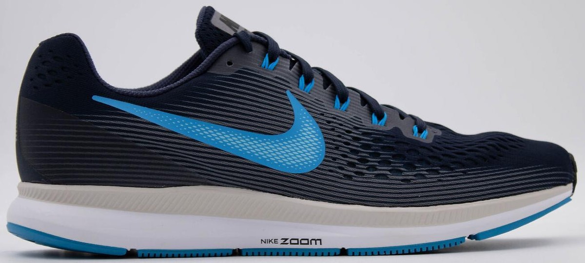 Nike Air Zoom Pegasus 34 Grey Racer Blue for Sale