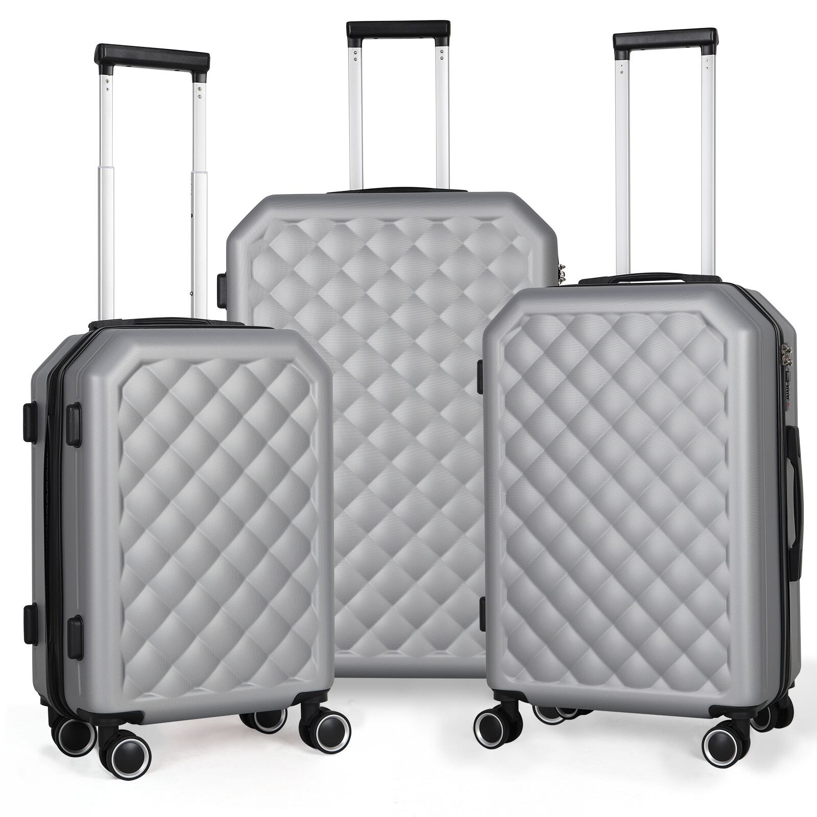Купить 3PCS Luggage Set ABS Lightweight 