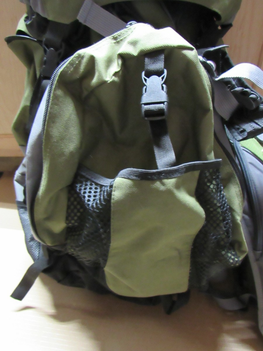 authentic adventure gear hiking backpack Vintage Leather and hipbelt ensure a precise and comfortable fit ATI Adventure Gear Backpack Hiking