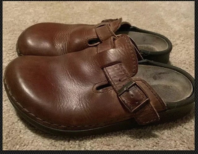 Birkenstock Size 37 Boston Bomber Leather W/ Removable Footbed | eBay