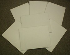 6 Pieces of 1/4" Glacier White Corian