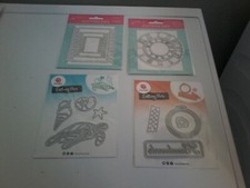 4X CUTTING DIES FOR SCRAPBOOKING NEW/ MIX J837