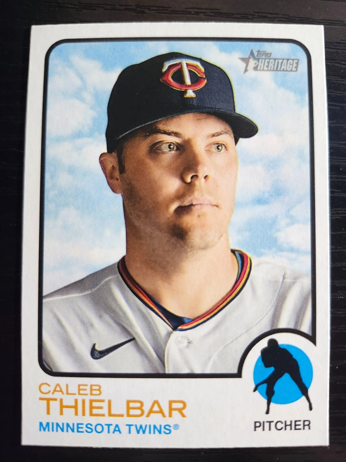 Caleb Thielbar trading card