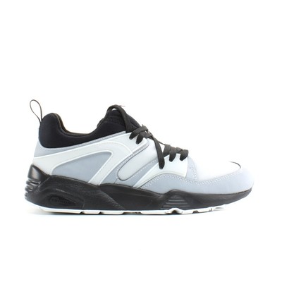 Puma Blaze Of Glory Techy Black Grey Synthetic Mens Lace Up Trainers 361447 01