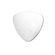 Metal Stamping Blanks Guitar Pick Hand Stamping Silver Aluminum 4pcs