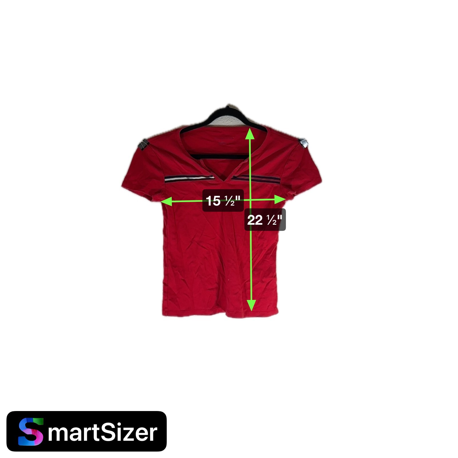 Tommy Hilfiger Women's Red Short Sleeve Shirt Stylish V-Neck Polo Design Size M thumbnail 4