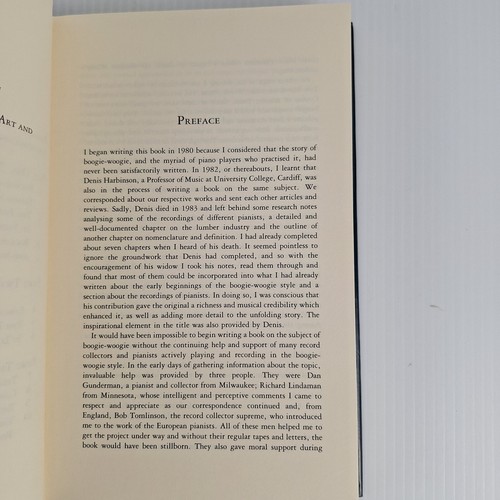 A Left Hand Like God: Study of Boogie-woogie by Peter J. Silvester HC/DJ - Picture 12 of 17