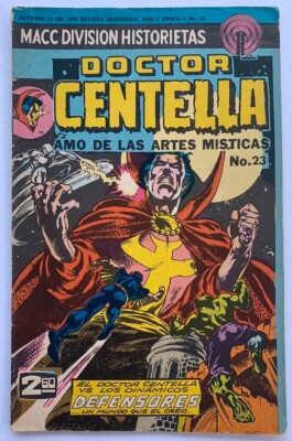 DOCTOR CENTELLA N° 23 DOCTOR STRANGE 2 MACC DIVISION MEXICO 1975