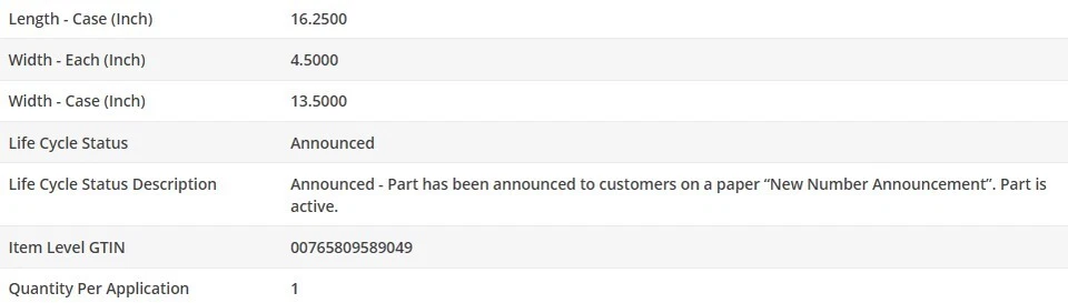 Filtro de aceite tipo OEM WIX para VOLVO 242 1981-1982 L4-2,3 L Foto 4 de 4