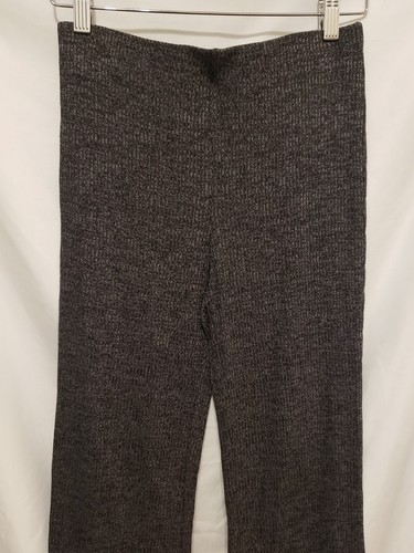 BCBGeneration Relaxed Flare Ankle Pants Small Charcoal Gray Pull On Hi Rise - Picture 2 of 7