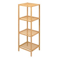 Bambusregal Bamy, 32 X 33 X 108 Cm