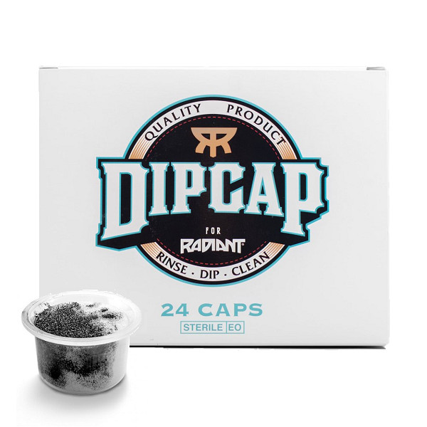 DipCap Tatuaje Aguja Limpiador De Radiante - Para Dipping Mezcla Limpieza Secado