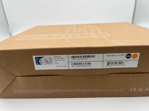 NEW Ubiquiti UniFi USW-Lite-16-POE 16-Port Gigabit Ethernet Switch - Picture 2 of 3