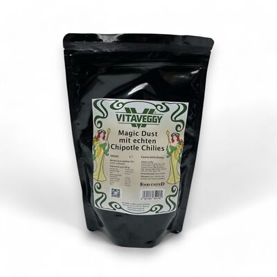 VITAVEGGY vegane Gewürzmischung Magic Dust mit Chipotle für BBQ-Rub-Ribs 500g