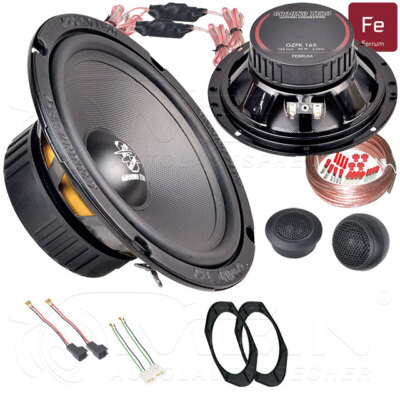 GROUND ZERO LAUTSPRECHER für MAZDA PREMACY Typ CP 1999-2005 Front Tür 150W #B1Y6