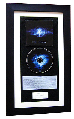 WITHIN TEMPTATION Silent Force CLASSIC CD TOP QUALITY FRAMED+EXPRESS GLOBAL SHIP