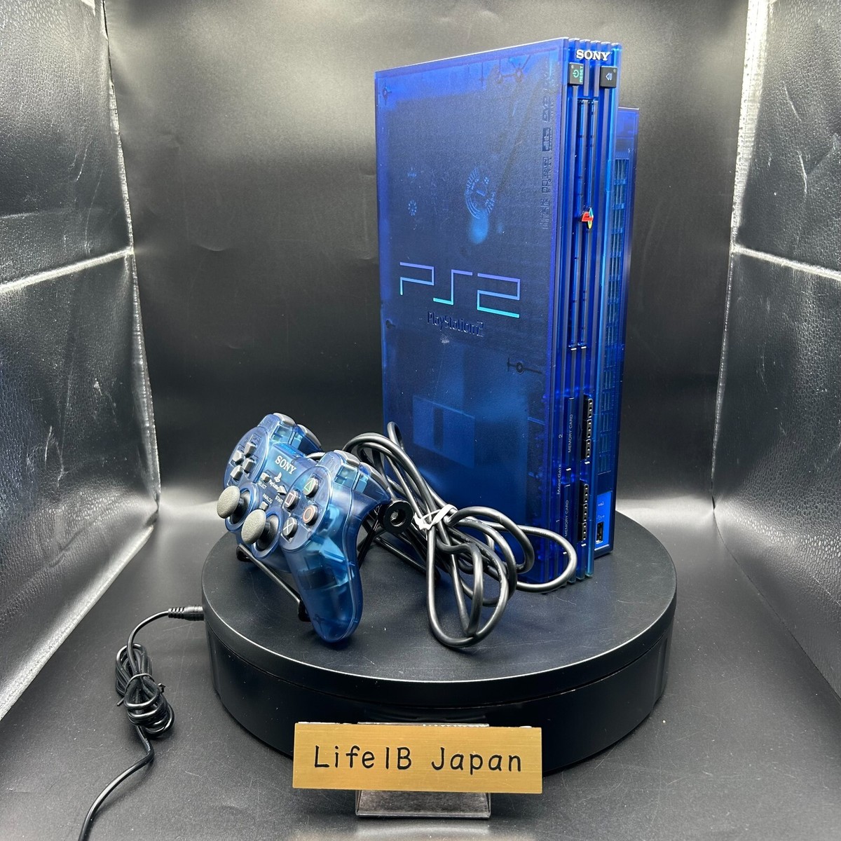 PlayStation 2 PS2 Ocean Blue Console System SCPH-37000 JP