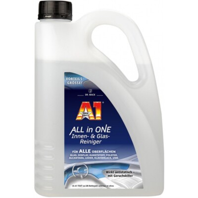Dr.Wack A1 ALL in ONE Innen & Glas-Reiniger für alle Oberflächen Innenraum 2L