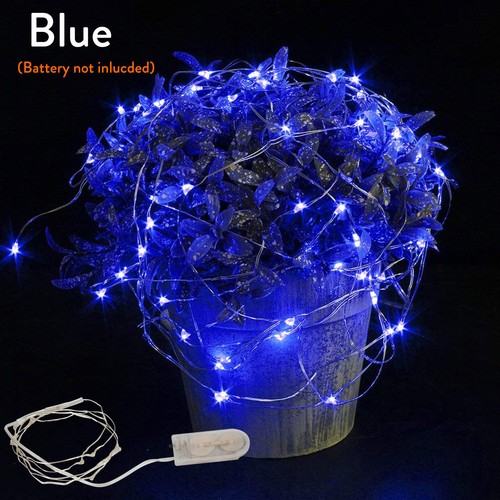 Mini LED Fairy String Light 1M 2M 3M Decoration Bedroom Lighting Copper For Wire - Picture 14 of 18
