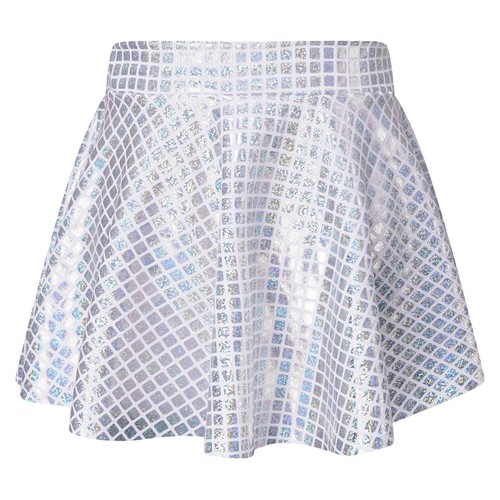 Kids Girls Stage Performance Pleated Skirt Cheerleading Ballroom Costume Party - Picture 22 of 48