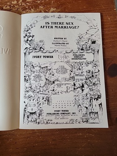 Is There Sex After Marriage? Adult Humor Cartoons 1990 - Picture 3 of 5