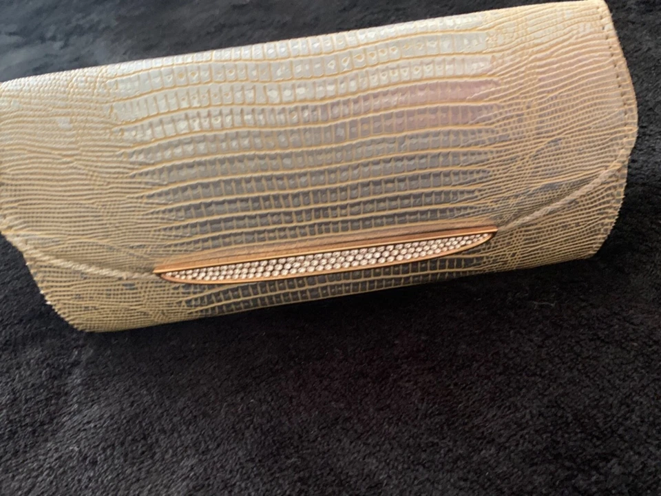 Judith Leiber RARE collectable leather and crystal clutch BNWT - Image 3 of 4