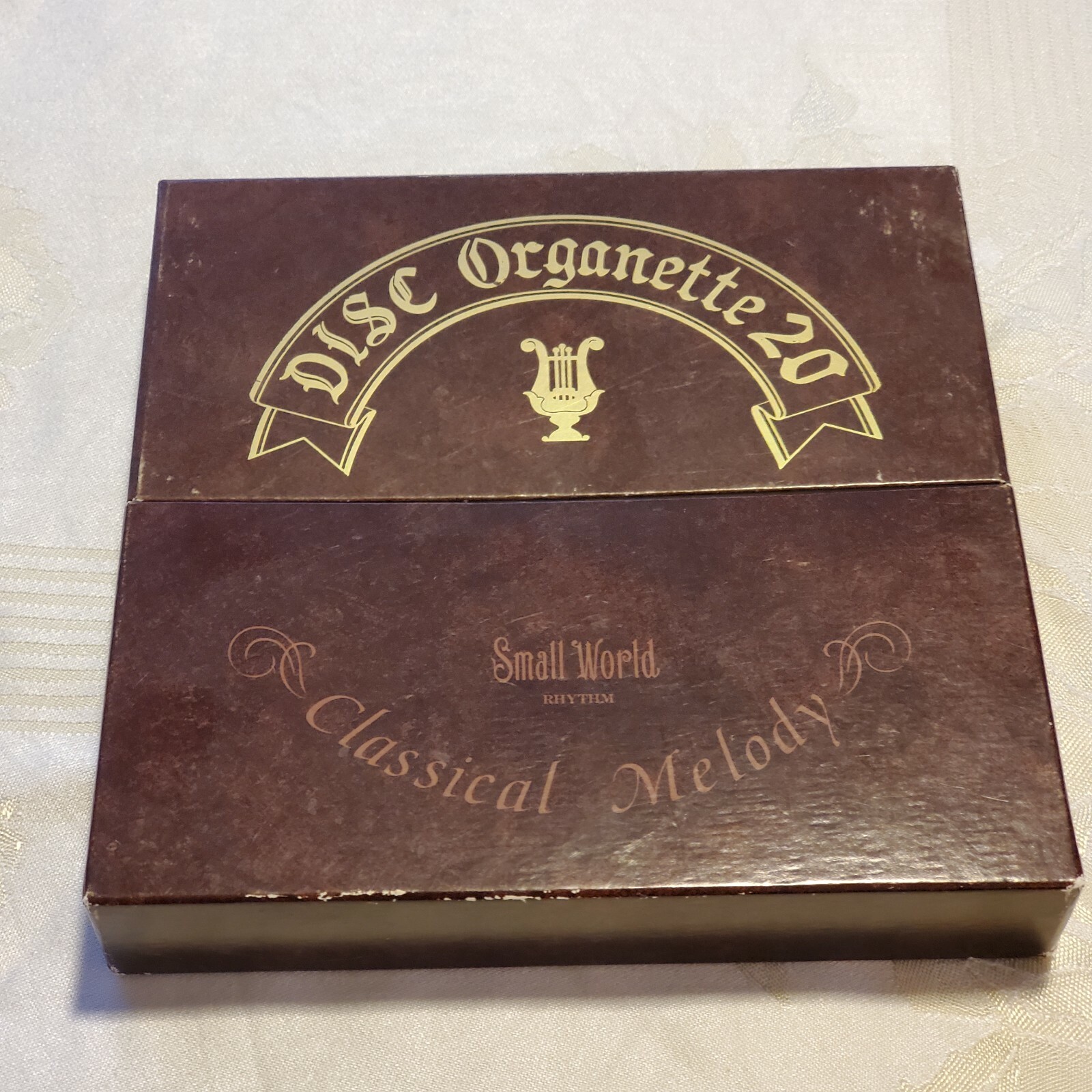 Small world rhythm wall clock disc 20 music box 5 songs