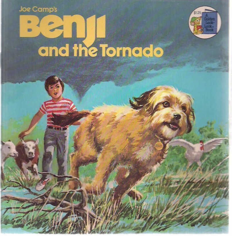 BENJI AND THE TORNADO (1981) Golden Press SC 1st