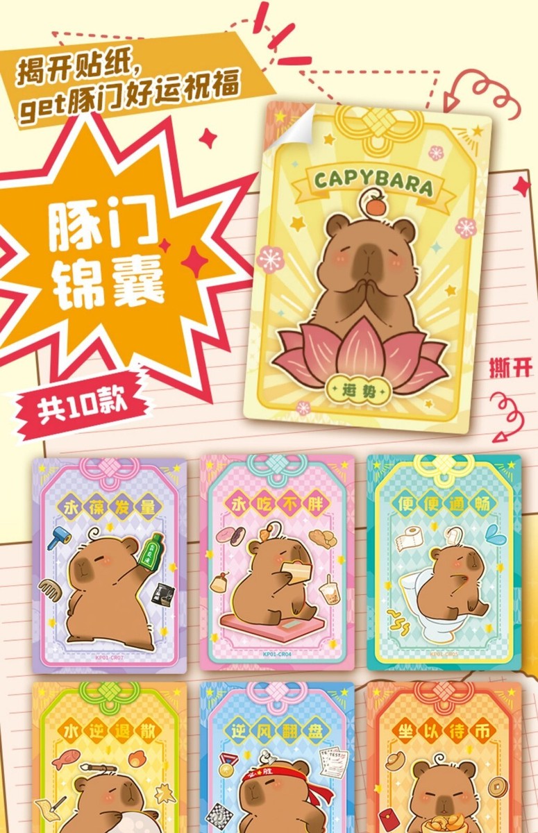2024 Card Fun Capybara Collection Trading Card Booster Box TCG