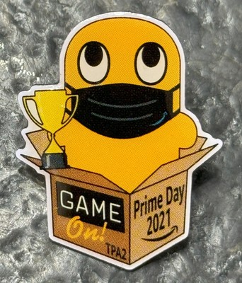 Prime Day Game on TPA2 Amazon Peccy Employee Pin