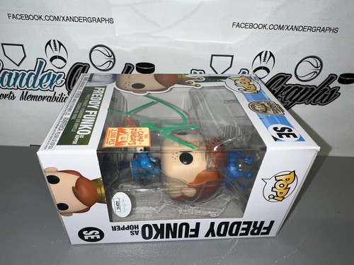 DAVID HARBOUR HOPPER FREDDY FUNKO CAMP FUNDAYS SIGNED AUTOGRAPHED FUNKO POP-JSA - Picture 3 of 9