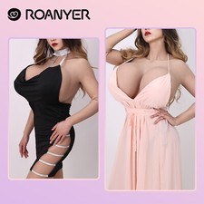 Roanyer Silicone Bodysuit With S Cup Fake Breast Forms for Transgender Disguise