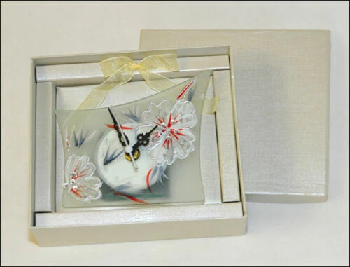 Orologi da tavolo, mensola e viaggio in vetro