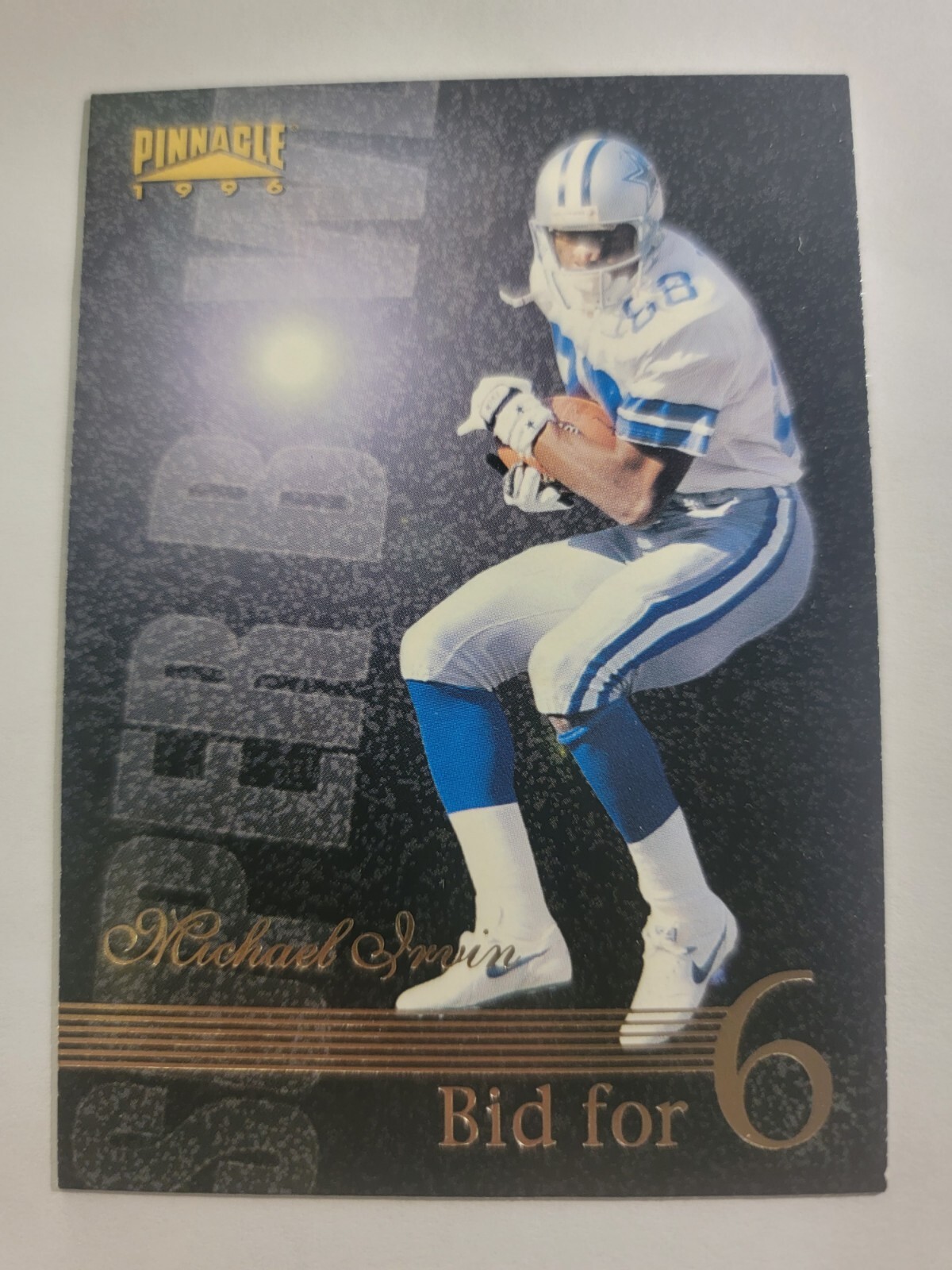 1996 Pinnacle Michael Irvin #185 HOF Dallas Cowboys