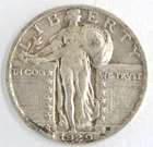 United States 1929-S Standing Liberty Quarter 90% Silver San Francisco Mint Coin
