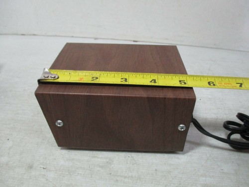Vtg. MAGNADYNE Power Supply Model DC-12 Woodgrain Look with Original Box USA - Picture 9 of 12