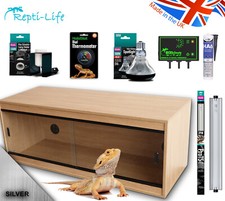 Repti-Life Bearded Dragon Full Setup kits - Silver, Gold, Platinum