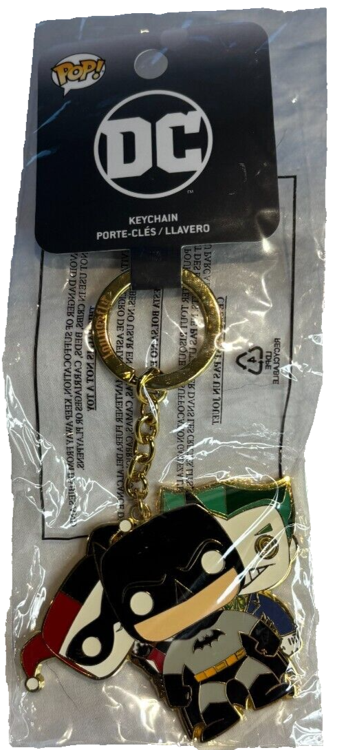 DC Comic Funko Pop Keychain (Batman, Joker, Harley Quinn) | eBay