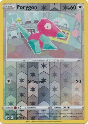 Porygon-Z 118/198 - Chilling Reign - Holo Rare Pokemon Card - Near