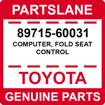 Toyota Land Cruiser Prado Lexus GX460 OEM Fold Seat Control