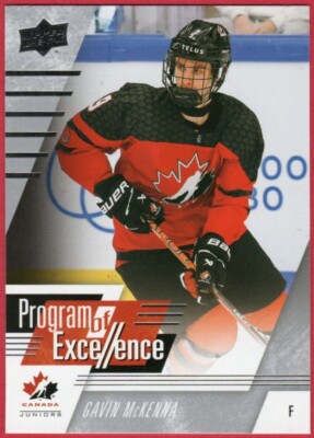 2024-25 UD Team Canada Juniors Hockey Program of Excellence “You