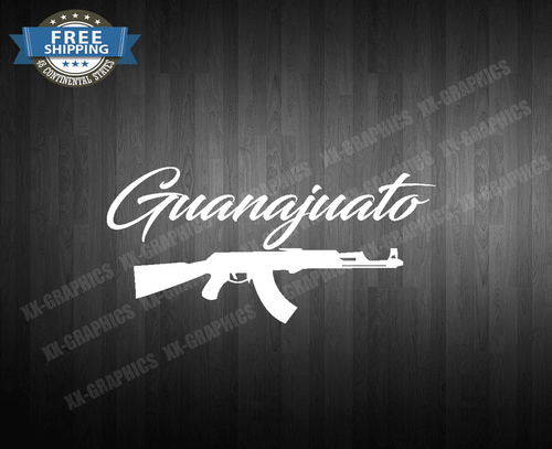 Guanajuato AK Decal Sticker Front/Back Window mexico guanajuato emblema - Bild 1 von 2