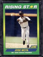1992 Score 100 Rising Stars Jose Mota #47 - San Diego Padres - SET BREAK