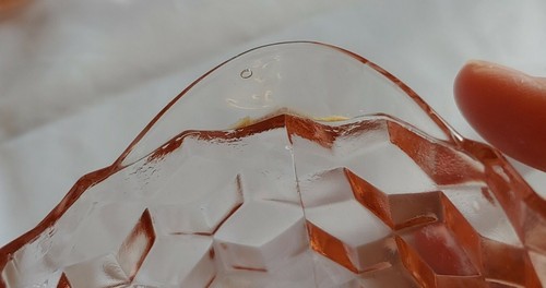 Vintage Jeanette Glass Pink Cubist depression glass Sugar Bowl & Creamer 1923-33 - Picture 10 of 12